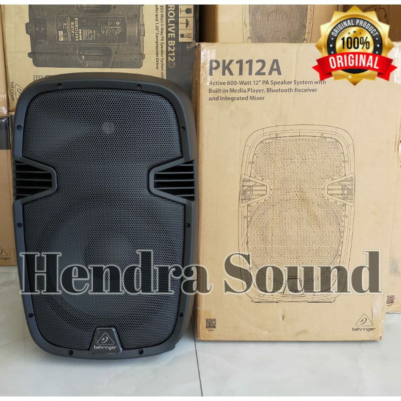 Jual Speaker Aktif Behringer PK112A / PK 112A (12 inch) | Shopee Indonesia