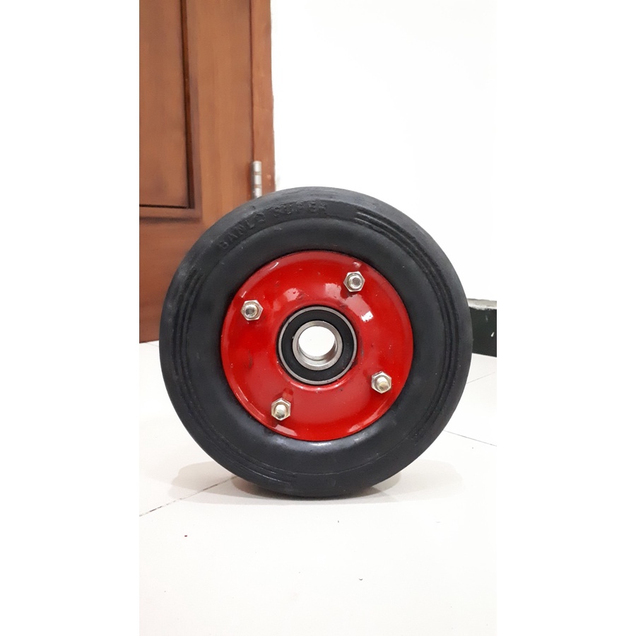 Roda Lorry 8 inch 8&quot; Roda Ban Mati Untuk Gerobak Pasir / Troli / Trolley / Lori