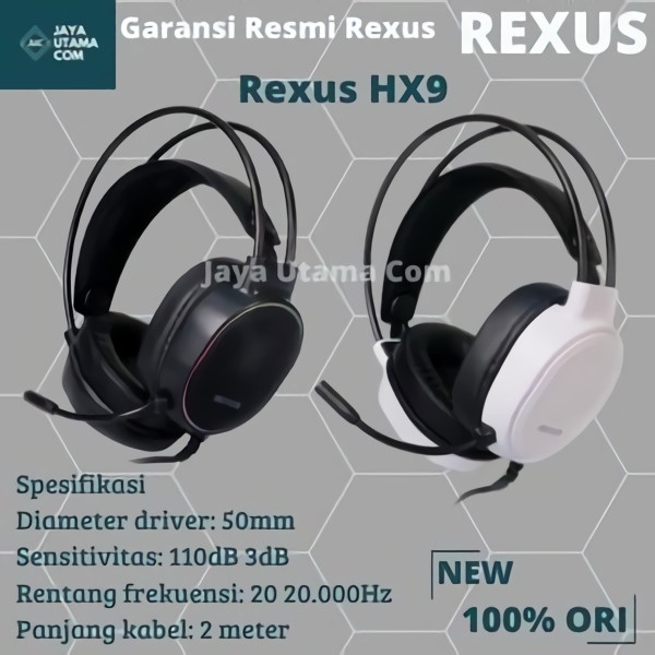 Rexus Headset Gaming Thundervox HX9 Original