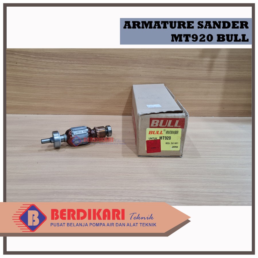 ARMATURE SANDER MT920 BULL ANGKER AMPLAS MT 920 ROTOR MT920 BULL