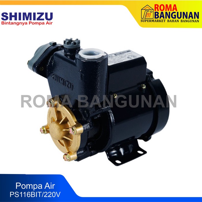 Shimizu Pompa Air Listrik / Water Pump PS 116 BIT / 116BIT / PS116BIT