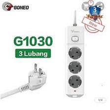 Goneo Power Strip 3 LUBANG G1030-15 (Cord-Lenght=1.5m) White