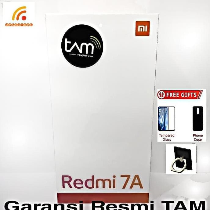 TERMURAH Xiaomi Redmi 7A Ram 2/16GB Garansi Resmi TAM - Hitam READY STOCK