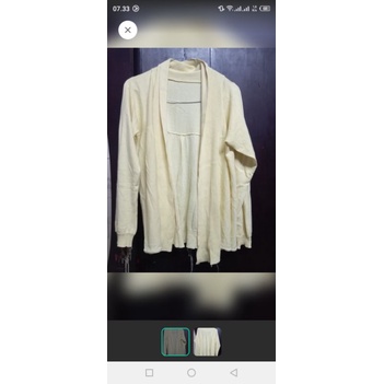 cardigan kuning soft