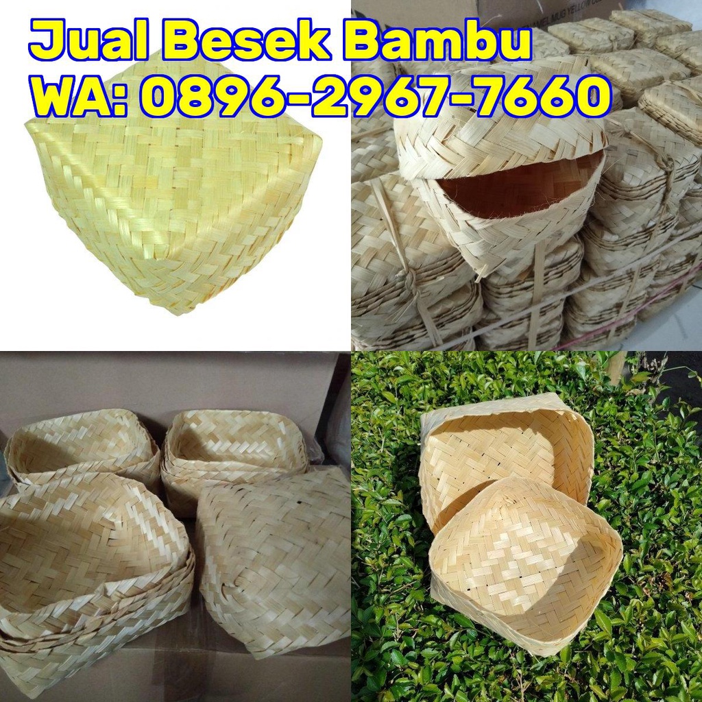 Besek Bambu Tasikmalaya Jual Besek Bambu Kecil