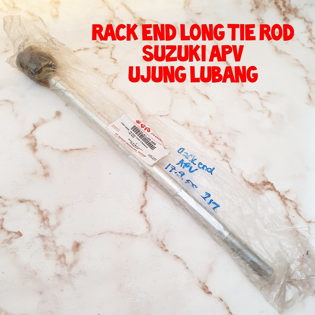 RACK END LONG TIE ROD SUZUKI APV UJUNG LUBANG TANPA DRAT ORIGINAL SGP