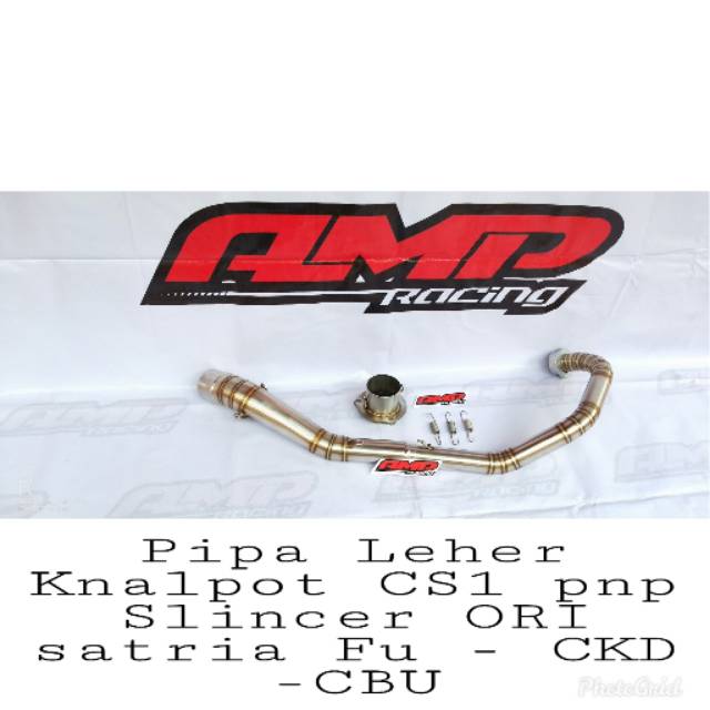 Pipa Leher Knalpot CS1 - CS One pnp Slincer standar Fu - CKD - CBU