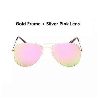 Kacamata anak aviator hitam / sunglasses fashion bl rv mirror murah lucu keren / aksesoris kids sunglasess kaca mata anak laki atau perempuan-blush pink