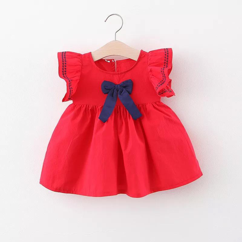 ANANAKSTORE - GAUN BAYI / DRESS BAYI / DRESS ANAK PEREMPUAN / DRESS PITA / BA-D41