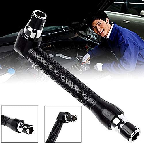 L-shaped Sambungan Kepala Soket Socket Obeng Bentuk L Siku Sudut Kunci Dual Double Head Screwdriver