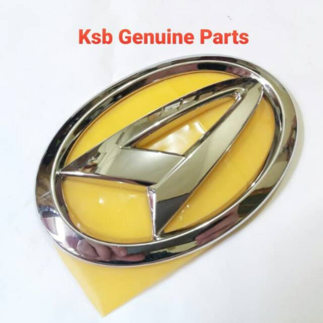 Emblem Logo Depan Daihatsu Ayla Chrome Pengganti Logo Segitiga Original