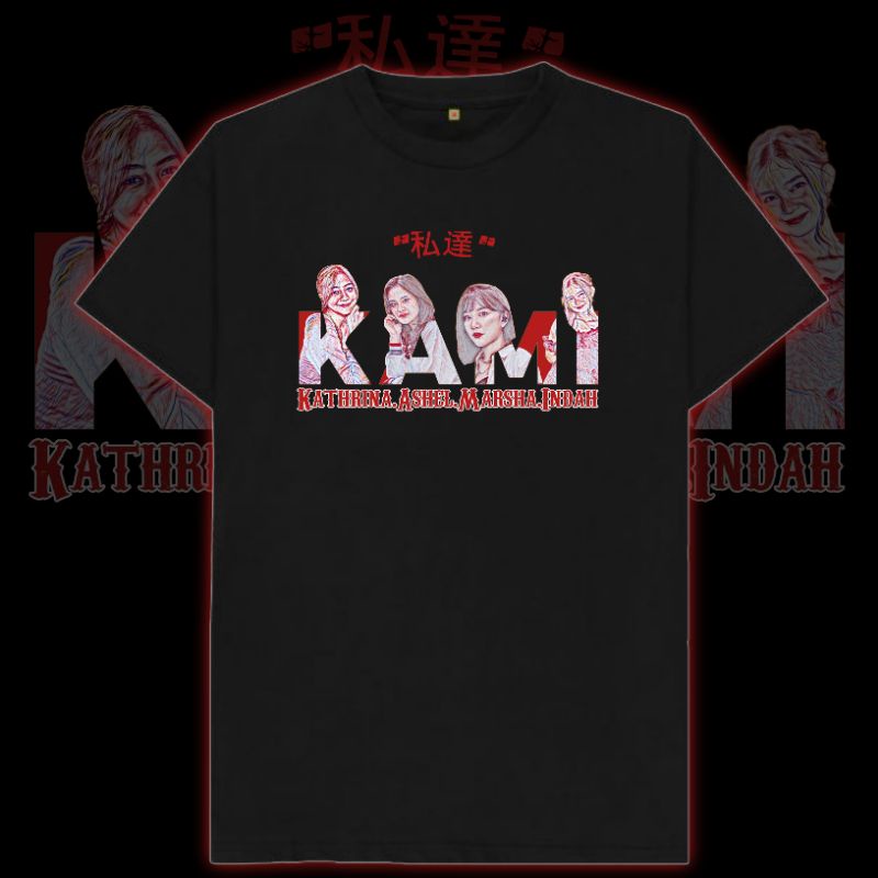 T-SHIRT JKT48/ Katrhina,Ashel,Marsha,Indah JKT48