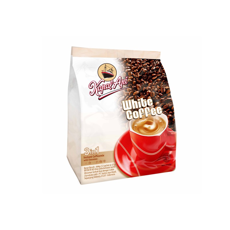 

Kapal Api White Coffee Bag (Isi 12 pcs x 37 Gram) Premium Coffe