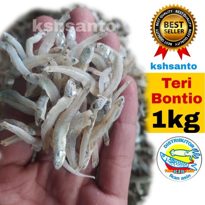 

Fisho | Ikan Asin Teri Bontio Vip 1Kg Ready stock