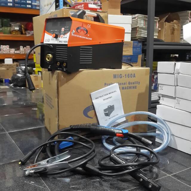 Mesin Las Co 2 / MIG MAG 160 Ampere Gasless DAESUNG KOREA