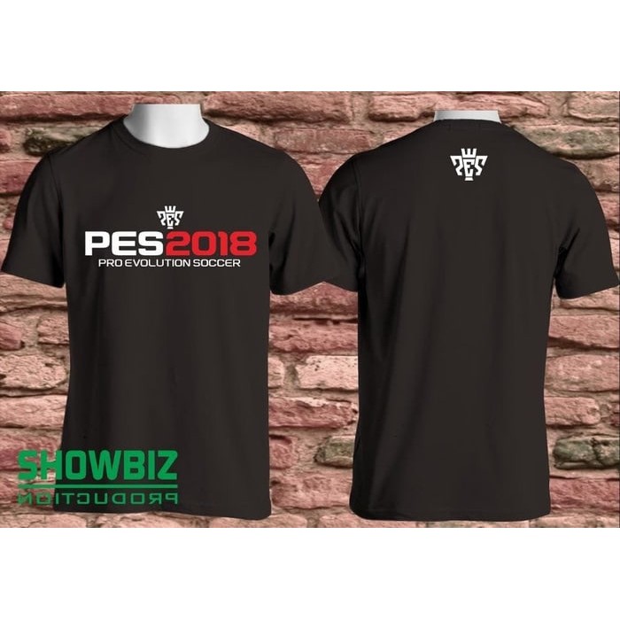 Kaos Tshirt Baju Combed 30S Distro PES 2018 Pro Evolution Soccer