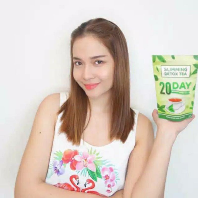 Pelangsing Slimming detox tea 20 day teatox