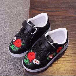 SNEAKER ANAK FLOWER LED | MELI SHOES LED