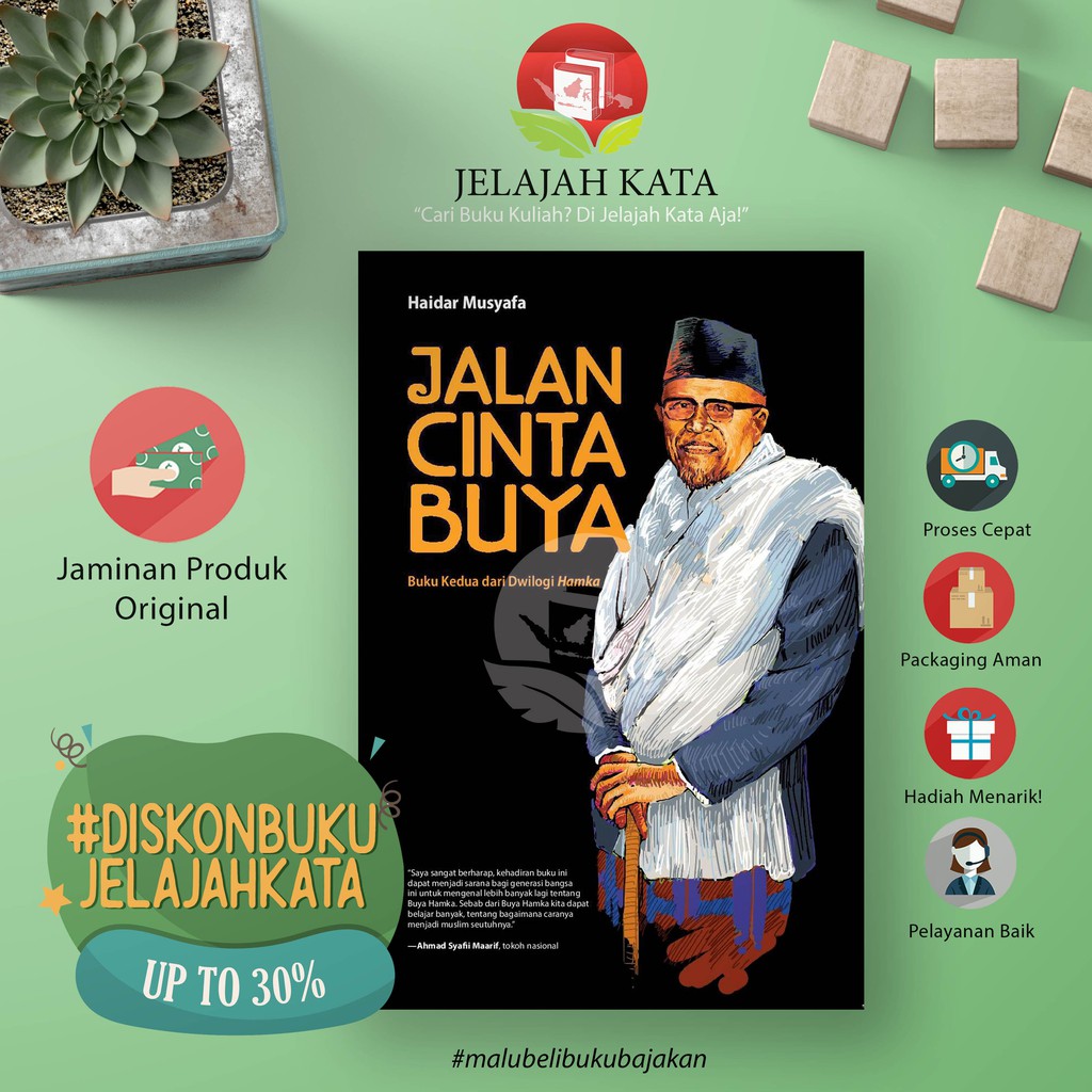 Buku Jalan Cinta Buya Haidar Musyafa Shopee Indonesia