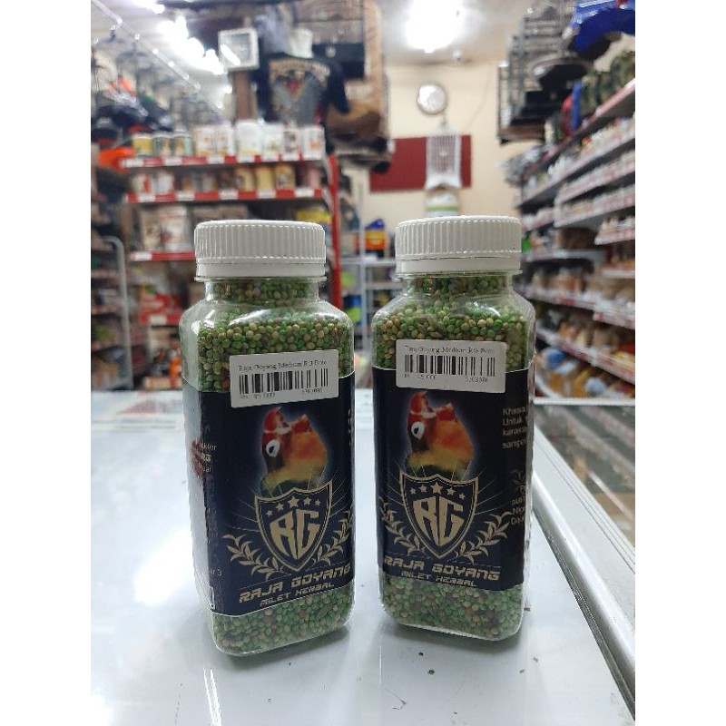 Pakan Raja Goyang Medium Pakan RG Medium Pakan Lovebird Juara Pakan Lovebird Konslet