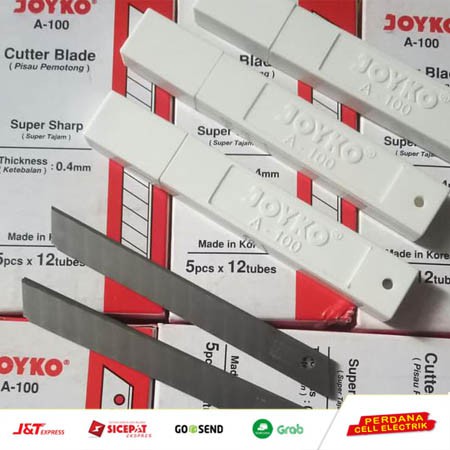 

Isi Pisau Potong Cutter Blade Besar Refill Joyko A-100 Super Tajam Karakter Custome Premium