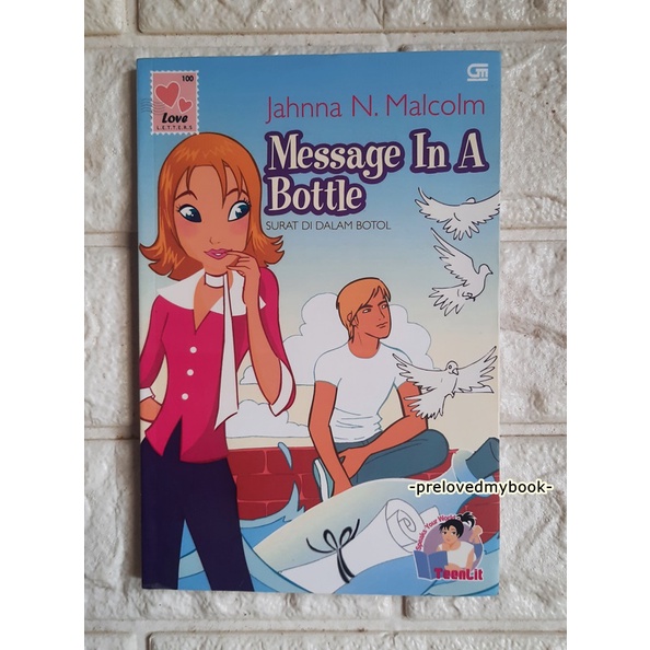 [KOLPRI] SALE ORIGINAL Buku Novel Buku Bekas, Buku Preloved, Novel Bekas, Novel Preloved-MESSAGE IN A BOTTLE