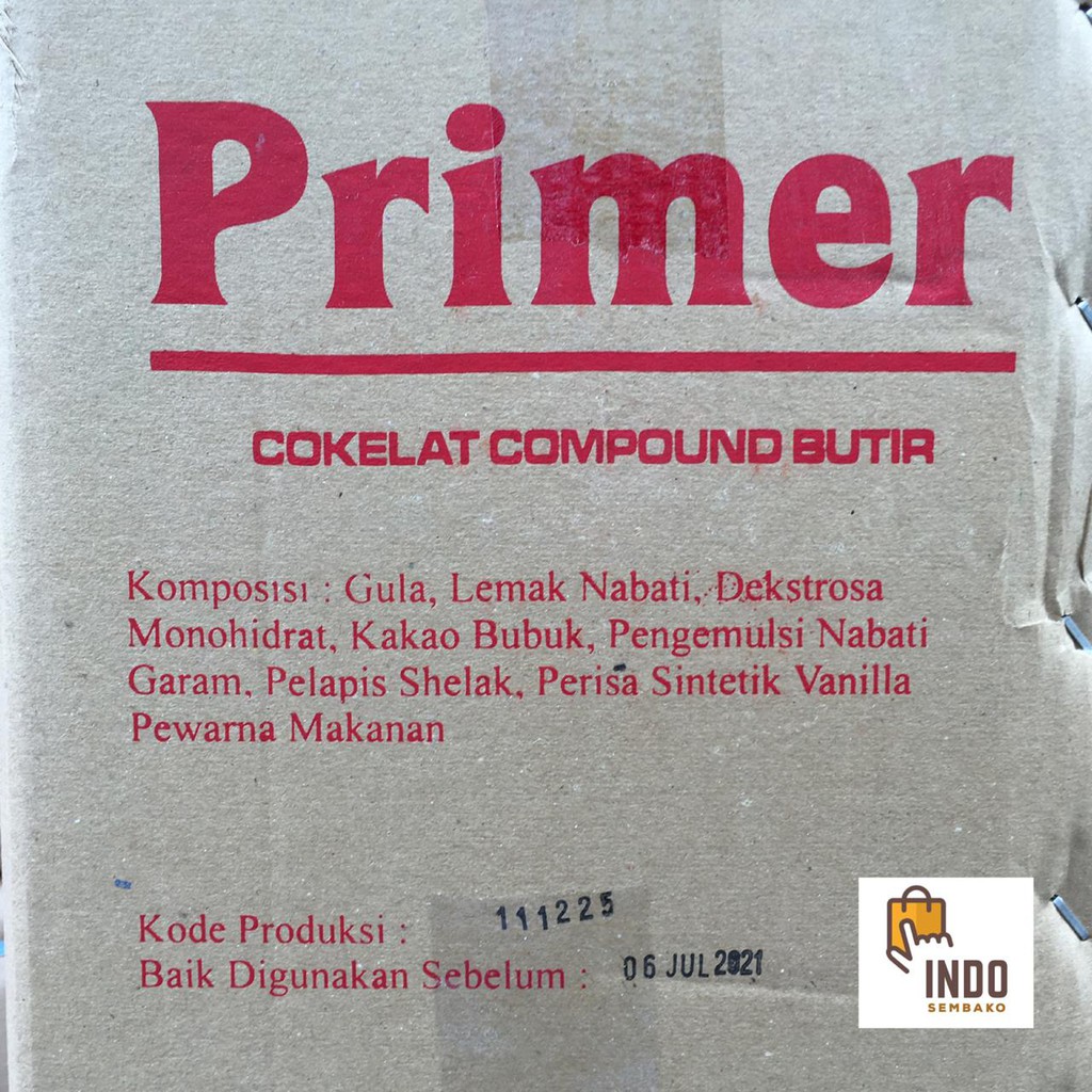 Mesis Primer 12kg Dus / Mesis Cokelat Compound Butir 12 kg dus / Mesis Primer