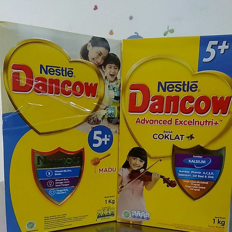 

Dancow 5+ coklat/ madu 1kg