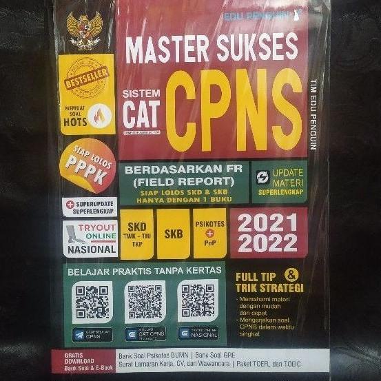 

cod MASTER SUKSES TES CPNS 2021-2022 BUKU CAT CPNS laris