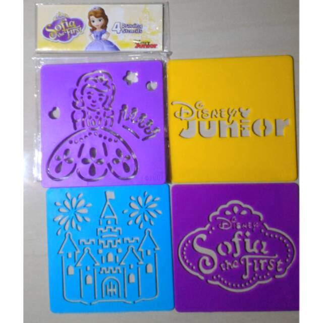 

Drawing stensil Sofia the first