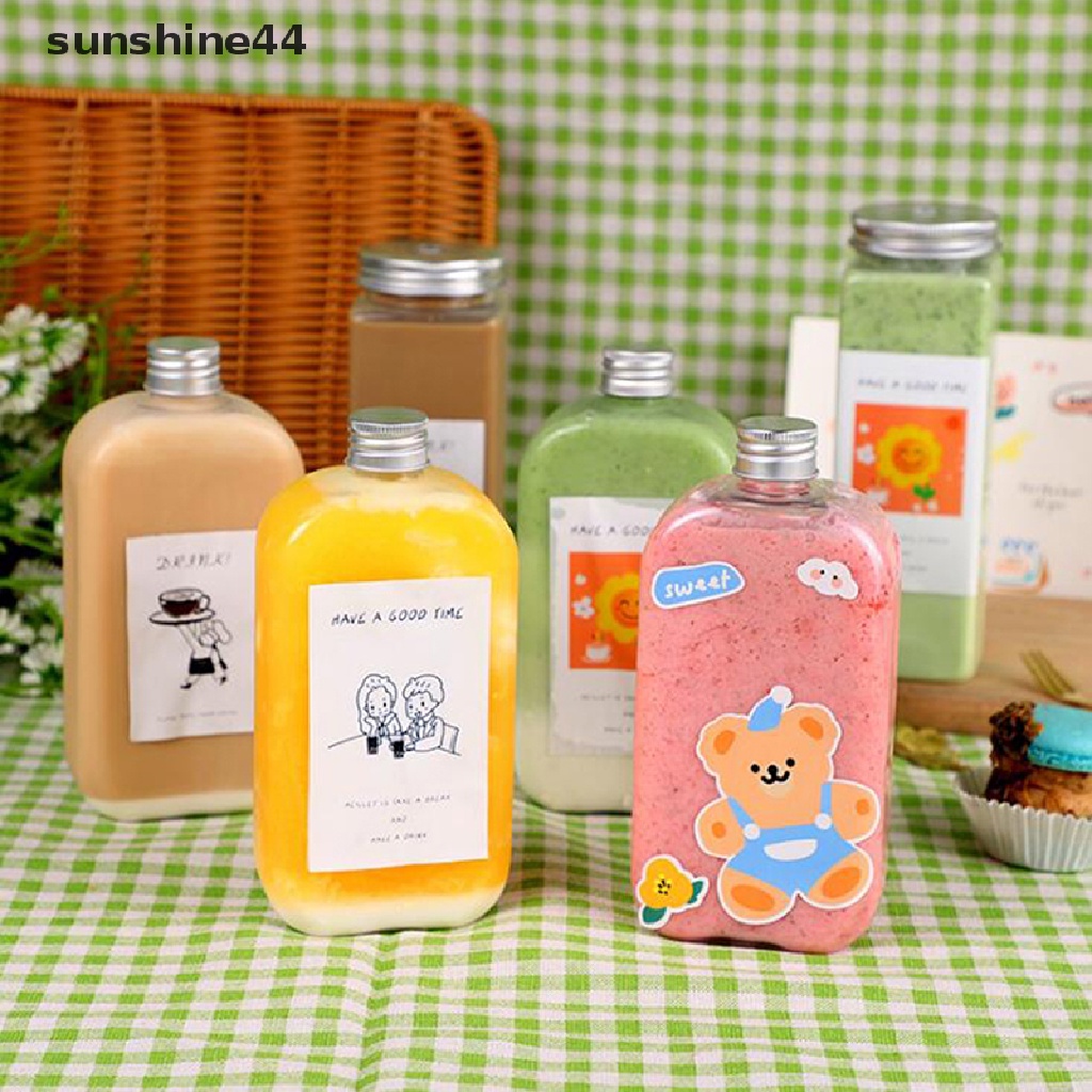 Sunshine Botol Minum Plastik Dengan Tutup