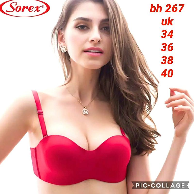 BRA WANITA SOREX ART 267. LIFESTYLE BUSA SEDANG PAKAI KAWAT KAIT:2 SETARA CUP B