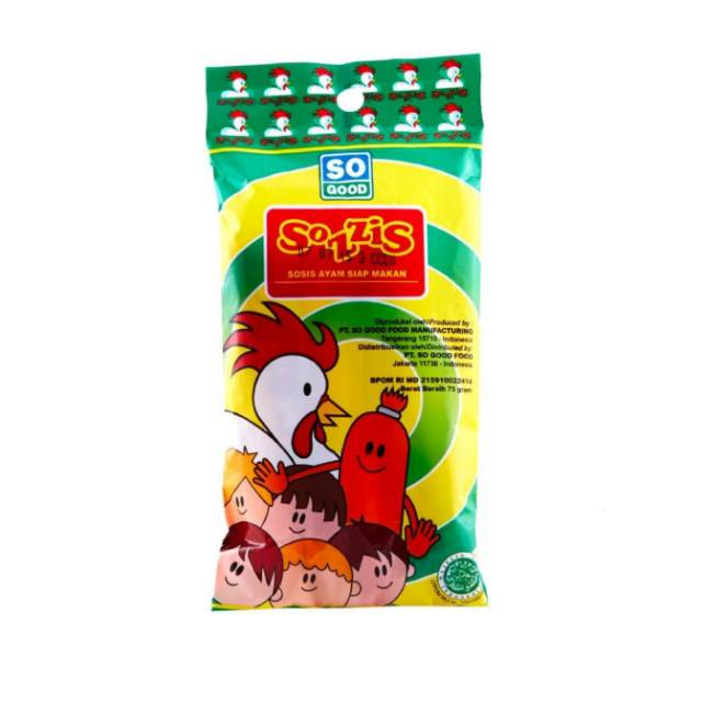 

So Good Sozzis Rasa Ayam Isi 3x25gr Siap Makan