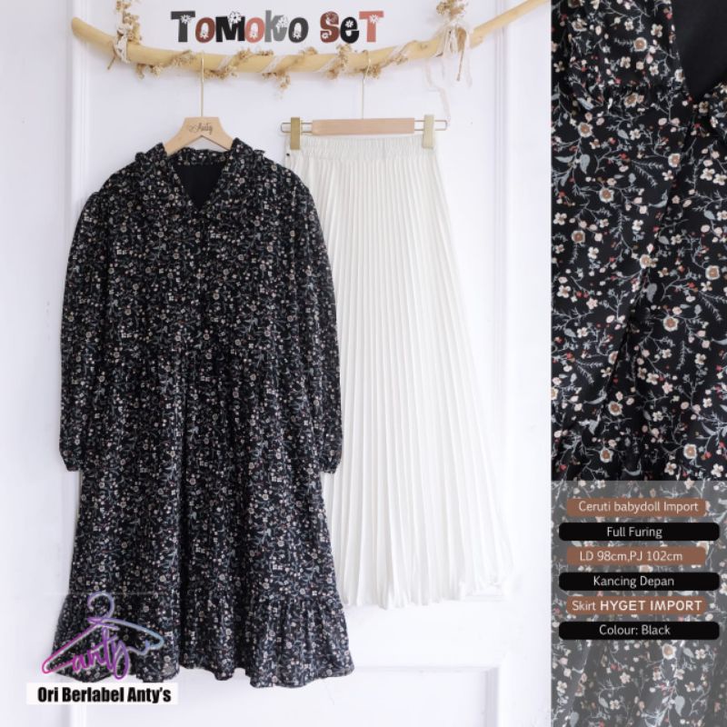 TOMOKO SET ORI BERLABEL ANTY'S