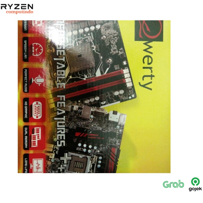 Motherboard Qwerty H61 Lga 1155