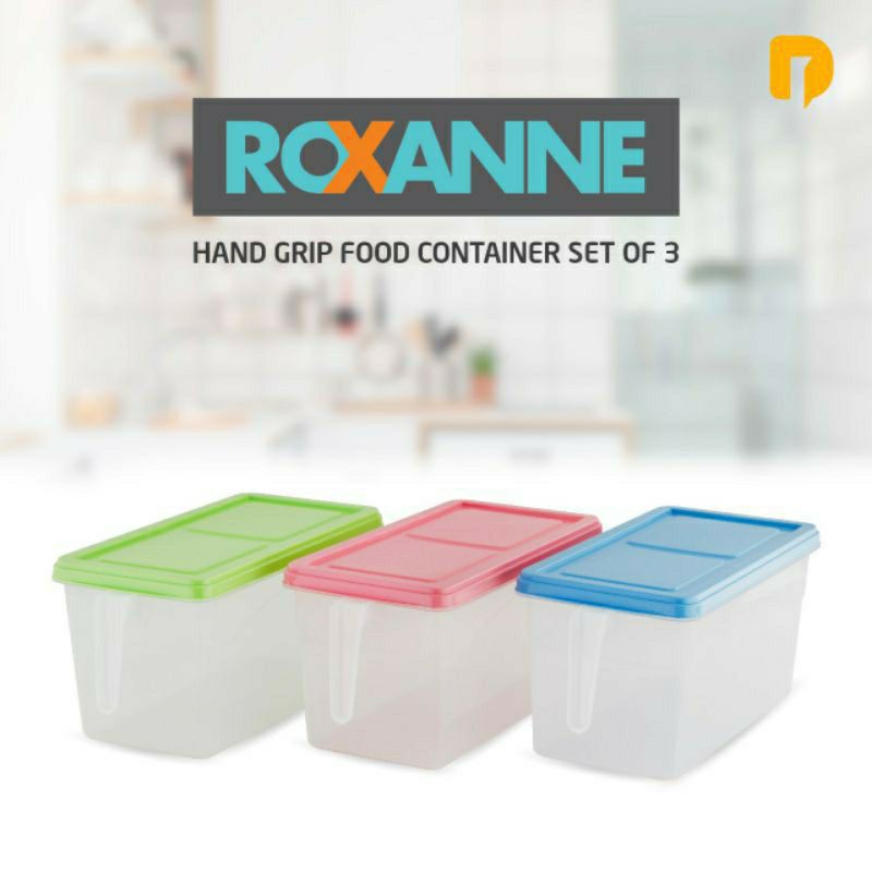 Food Container Roxanne Hand Grip Food Container