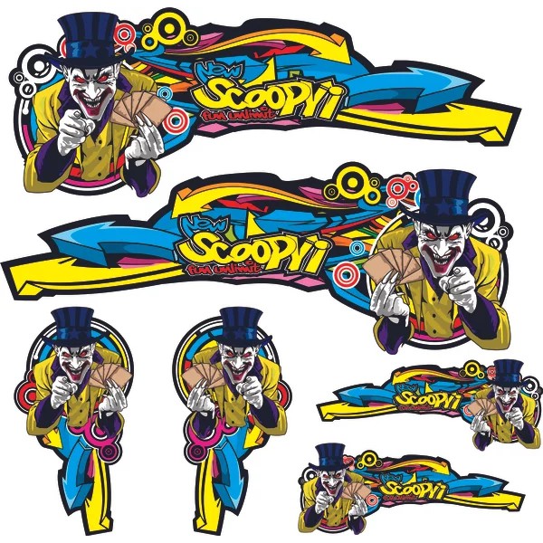 striping scoopy joker stiker scoopy custom joker list body variasi scoopy fi new joker terbaru