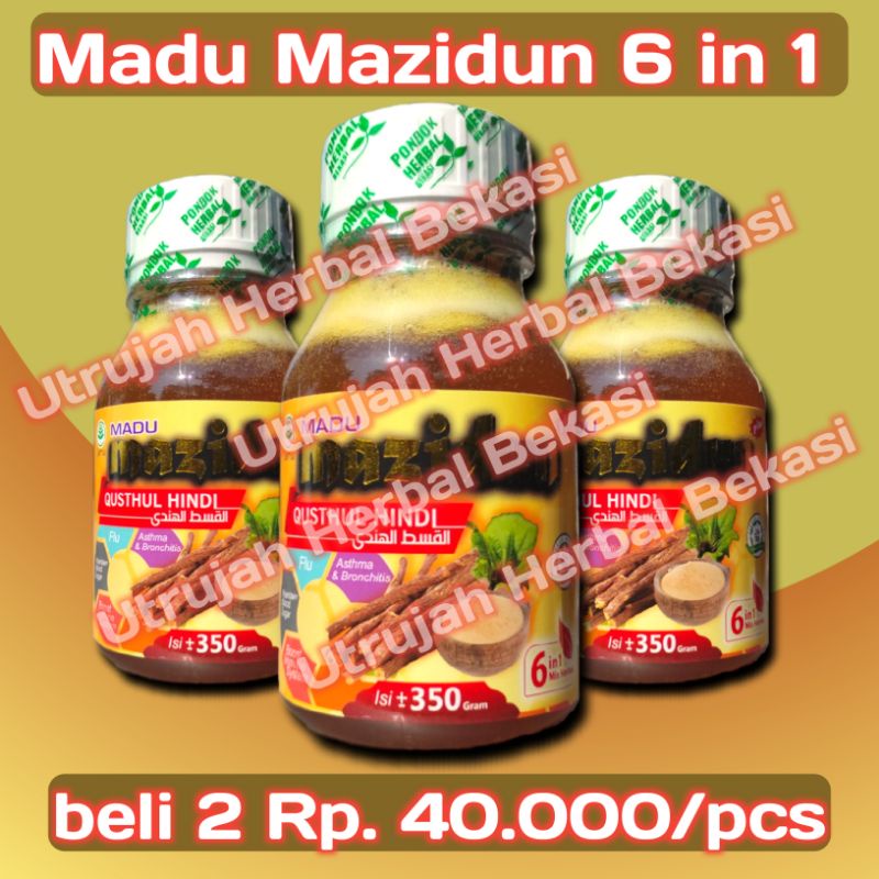 

madu mazidun qusthul hindi 6 in 1 | madu qusthul hindi mazidun 6in 1 | madu immune booster 6 in 1