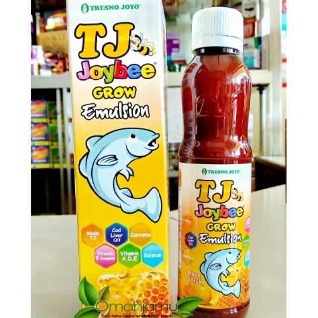 Vitamin Anak Tj Joybee Grow Emulsion Terbaru 200 Ml Indonesia