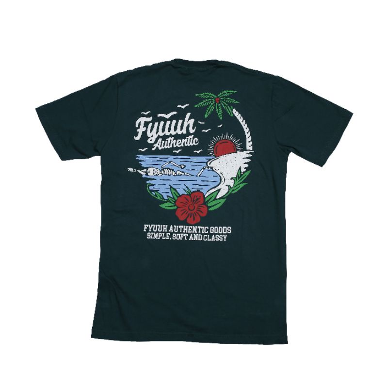 T-SHIRT KAOS FYUUH AUTHENTIC CODE SWIMMING