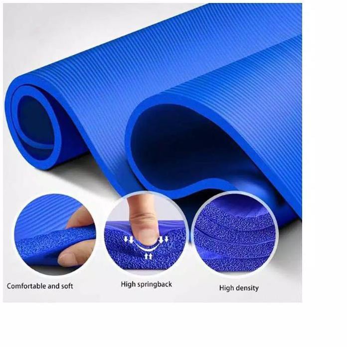home_colection Matras Friendly Yoga Mat Anti Slip Tebal Premium Matras Olahraga Sport &amp; Pilates Mat