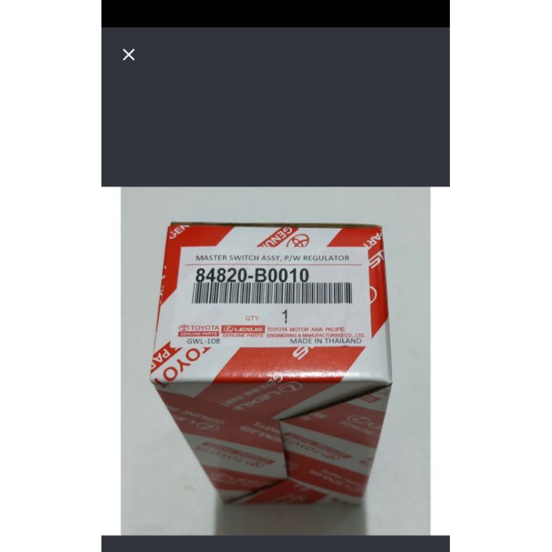 MASTER SAKLAR POWER WINDOW AVANZA XENIA ASLI/ MASTER POWER WINDOW AVANZA