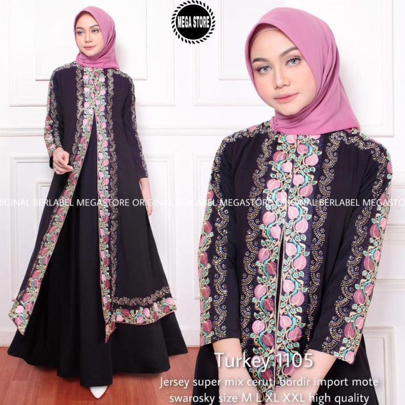 Gamis Abaya Turkey by Megastore