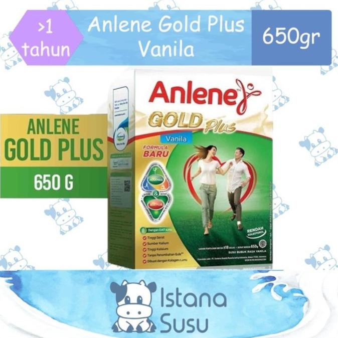 

[COD] Anlene Gold Plus Vanilla 650gr [COD]