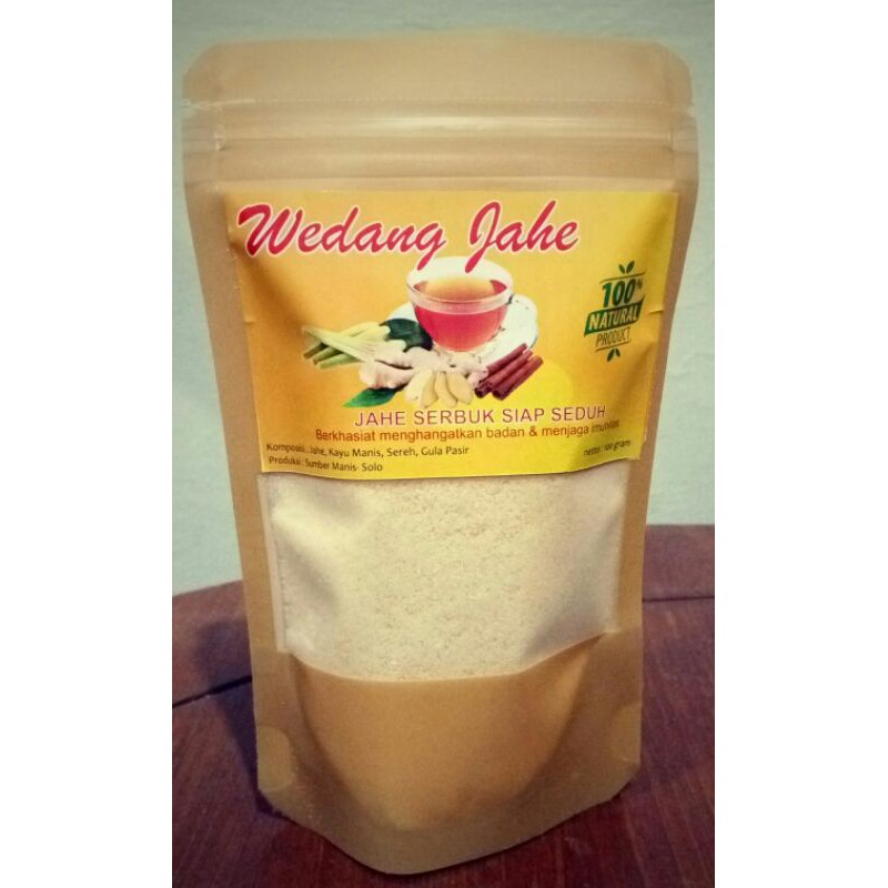 

Jahe Serbuk Siap Seduh 100 gram