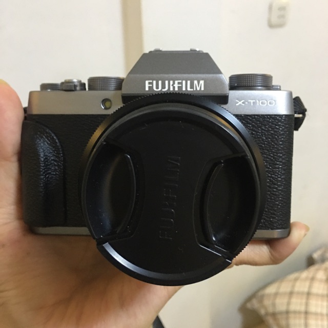 Kamera fujifilm xt100 bekas like new istimewa