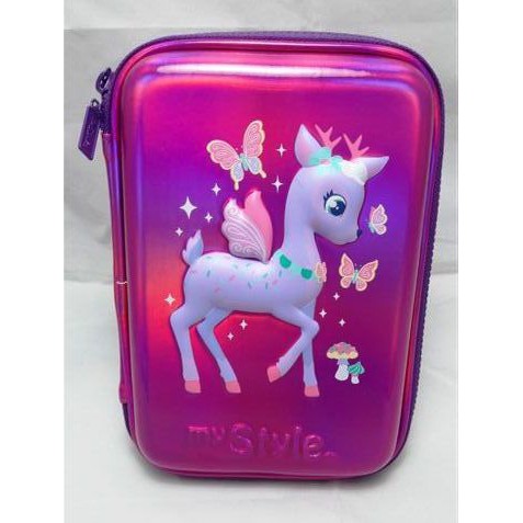 

MY Style TM 2272 Fairy Deer Hardtop Pencil Case (Metal Finish Material)