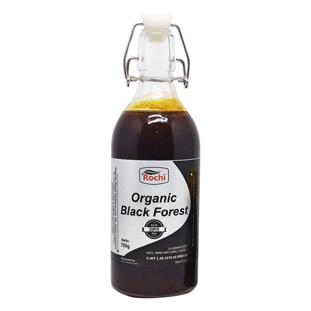 

madu hitam asli premium Black forest super 700 gram - madu hitam madu hutan Rochi