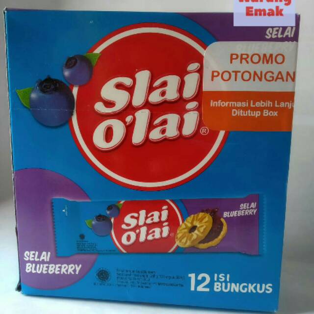 

Slai Olay isi 12 bungkus snack murmer