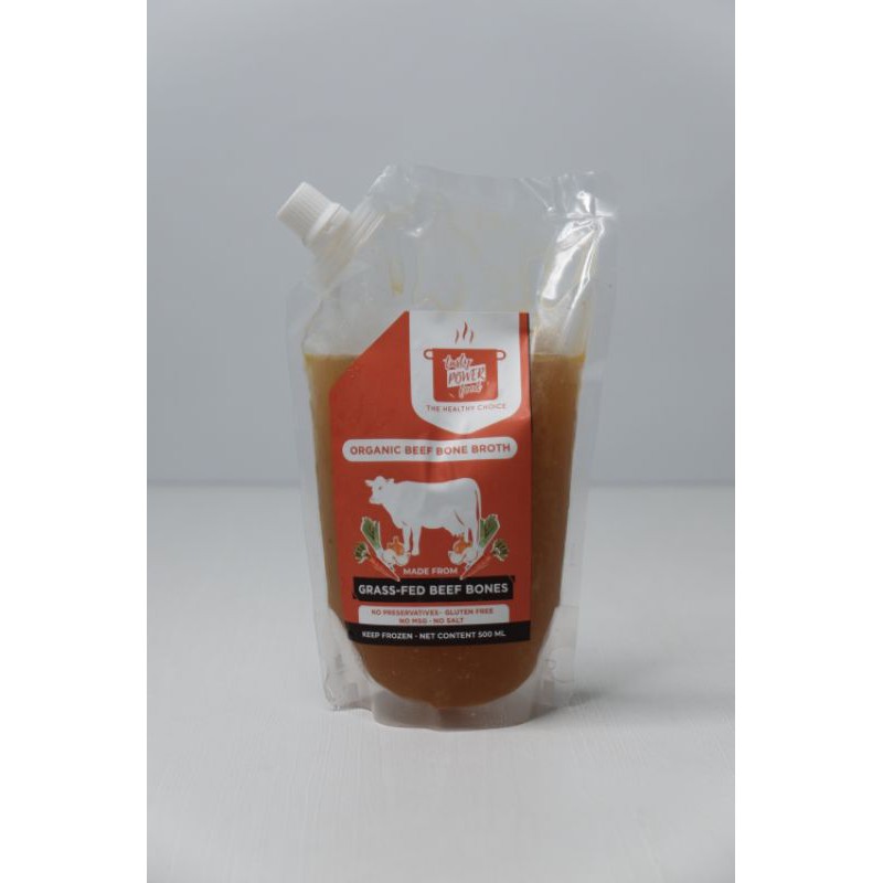 

Beef Bone Broth Grass fed Mpasi, 500ml